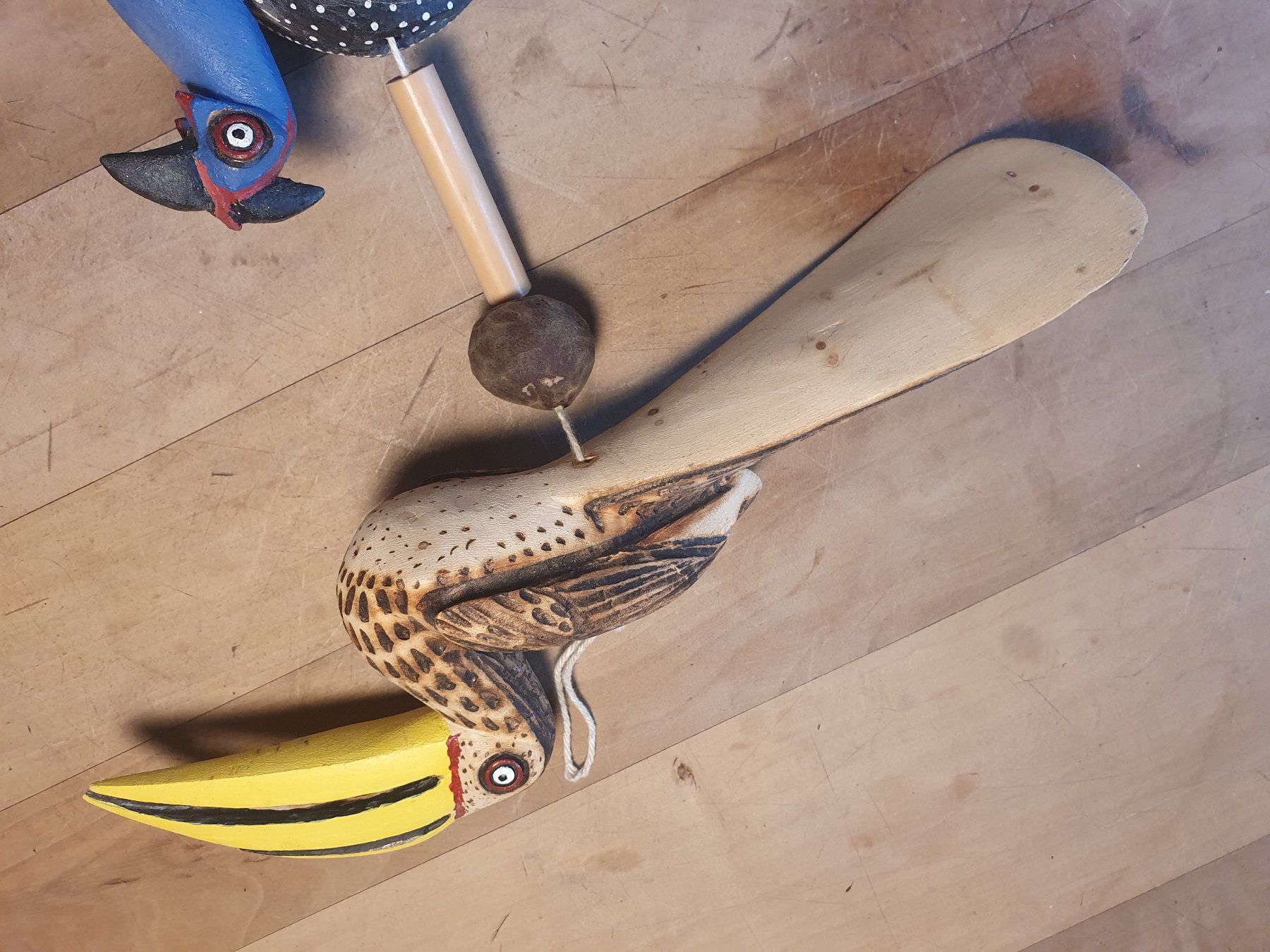 Tutte le decorazioni: Holzvogelmobile div exotische Vögel – Usato da Zürich venduto da loosebone 4