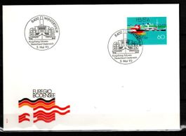 1993 - FDC / Lebensraum Bodensee - Raddampfer " Hohentwiel"