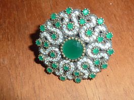 magnifique bague style victorien pierres et argent 51 femme