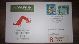 Varig Zürich - Recife 01.11.1966
