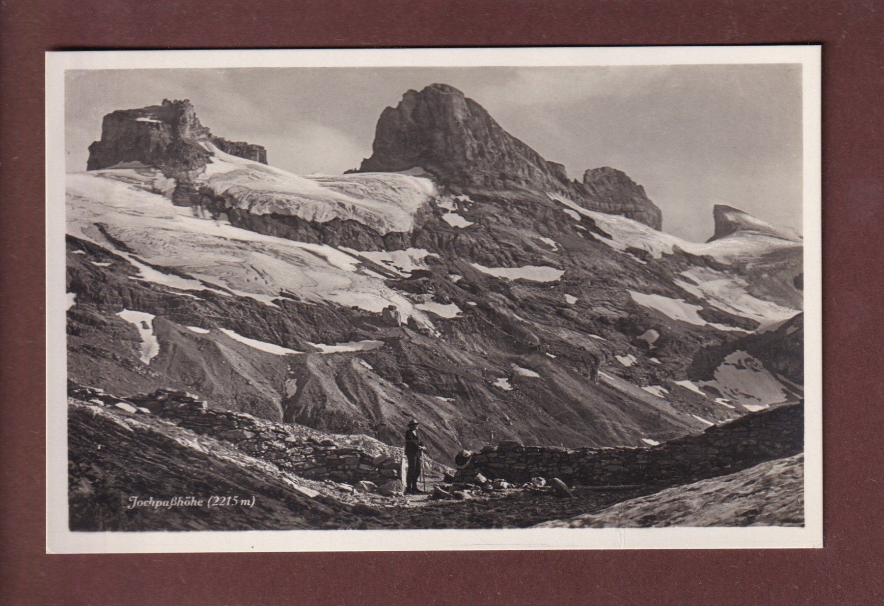 Cartoline postali: JOCHPASSHÖHE – Usato da Pully venduto da nicecards