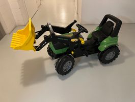 Deutz Trett-Traktor mit Frontlader