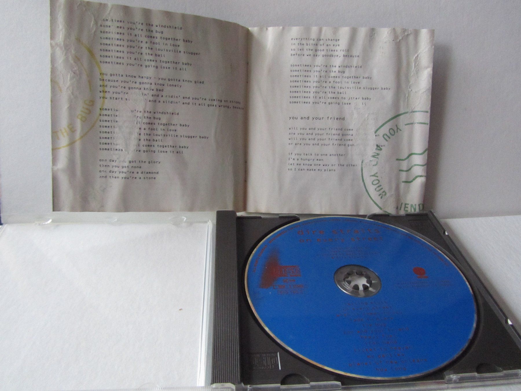 CDs: CD Dire Straits, on every street – Gebraucht aus Weiningen ZH von dietsch57 2