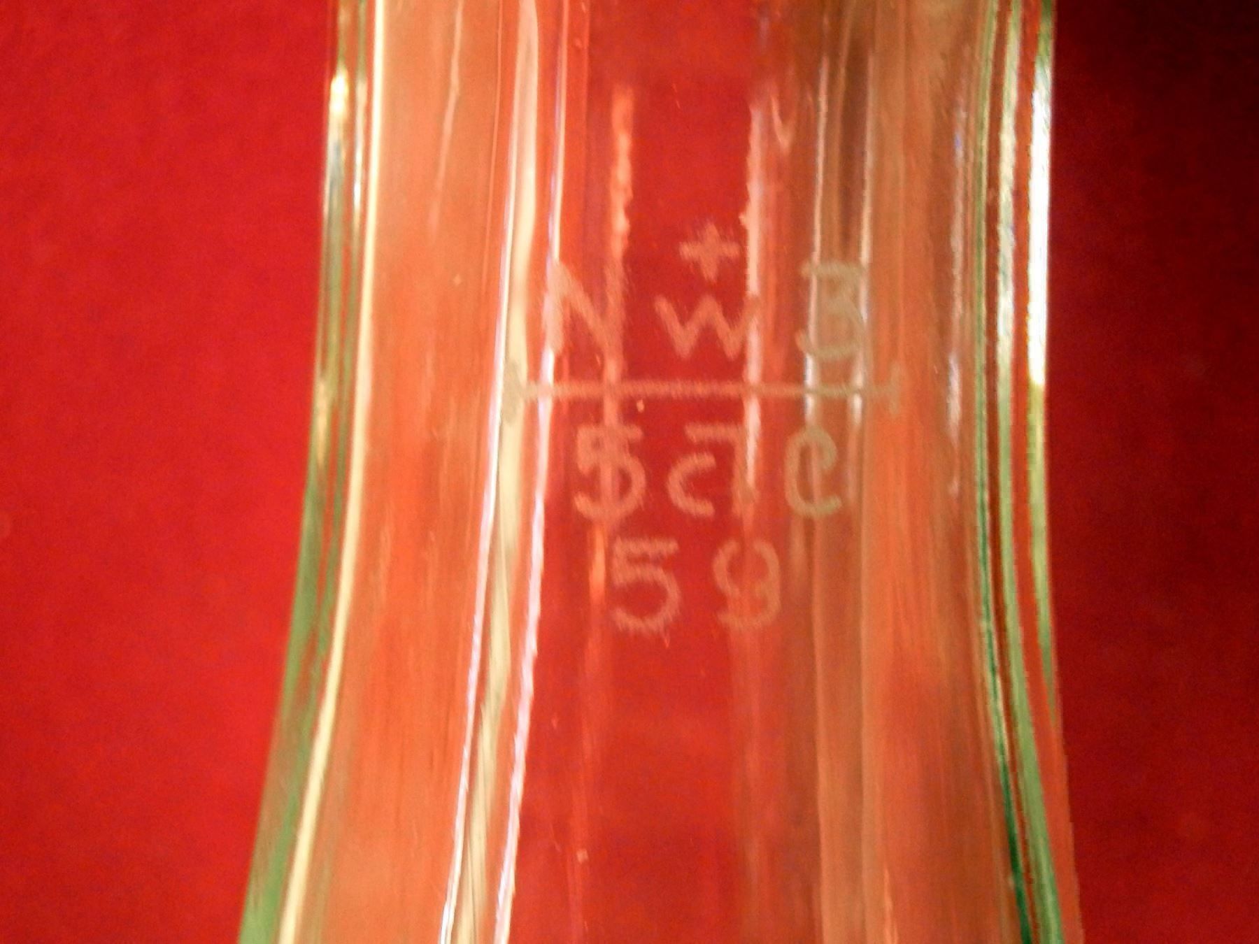 Caraffe: Weinkaraffe, 500ml, 20cm hoch, Dm 10cm – Usato da Ueberstorf venduto da dinbau 1
