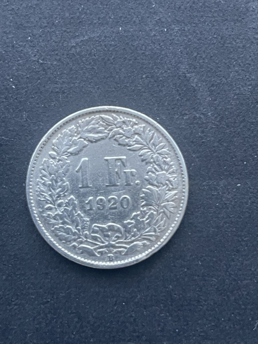 Tutti le monete: 1.- Silber CH Jahr 1920 – Usato da Meierskappel venduto da Hala03