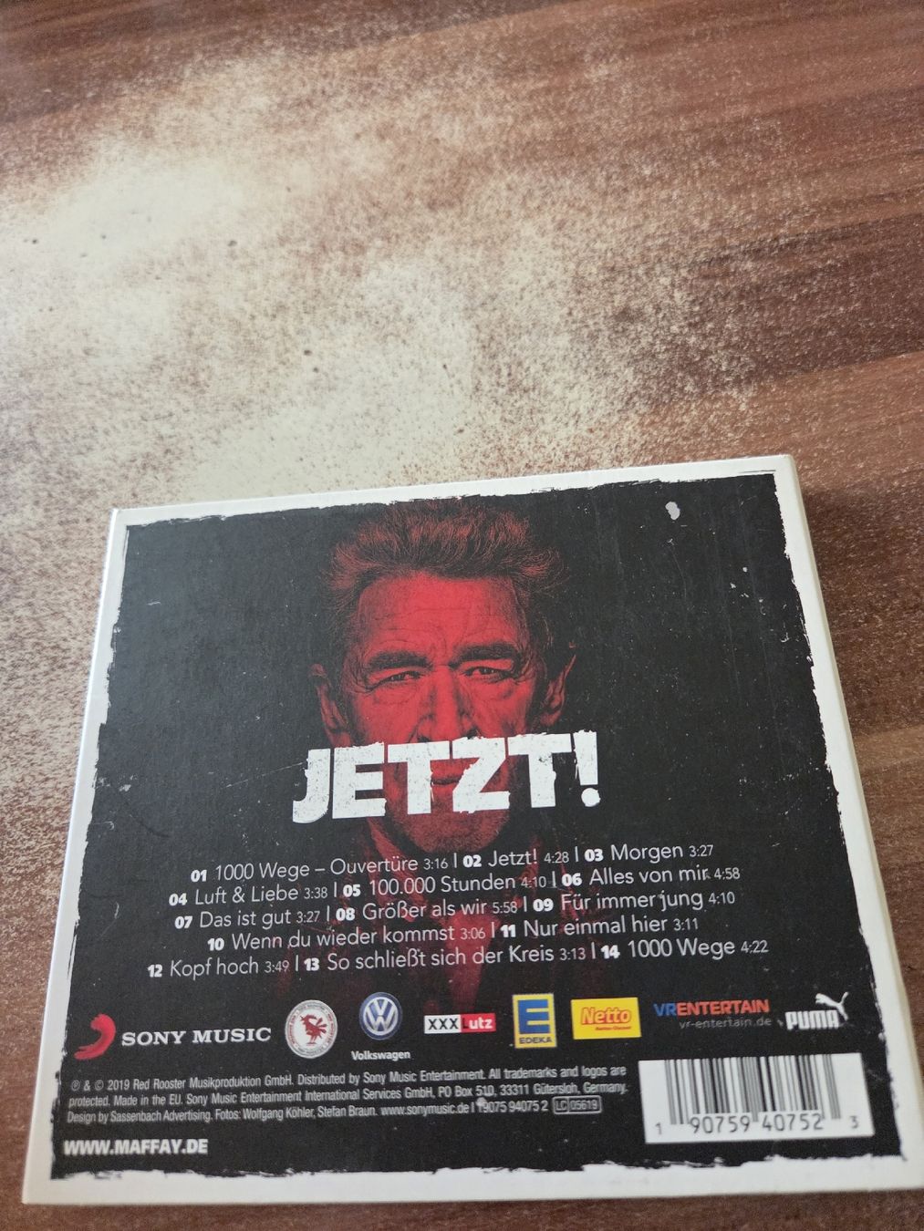 CD: Peter Maffay - Jetzt! – Usato da Wattenwil venduto da Mage66 1