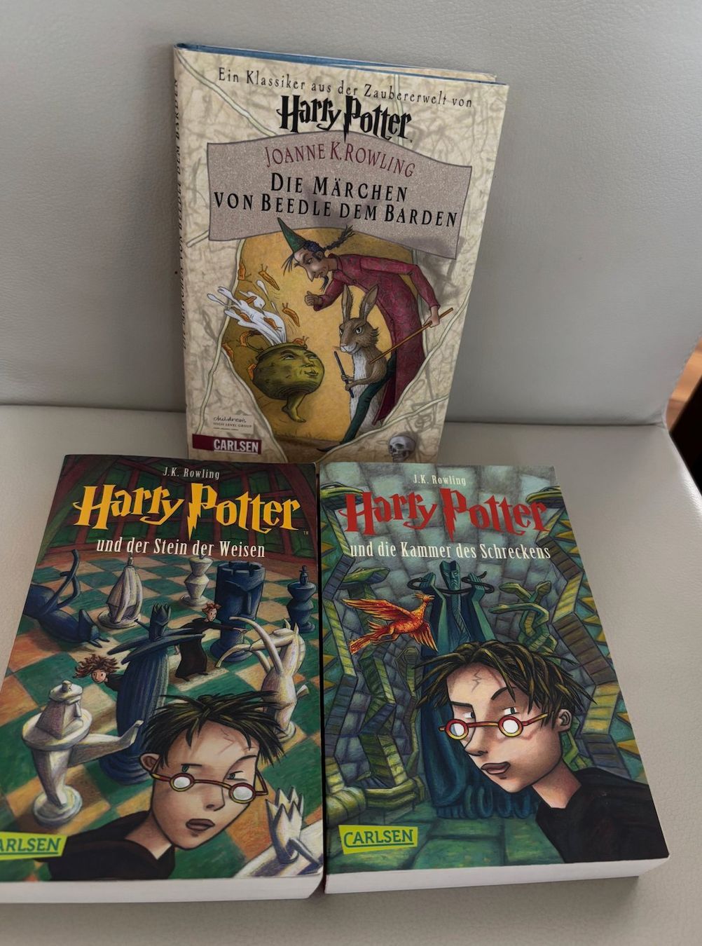 Libri: 💖 3 Harry Potter Bücher – Nuovo (secondo la descrizione) da Steinhausen venduto da esmeralda45