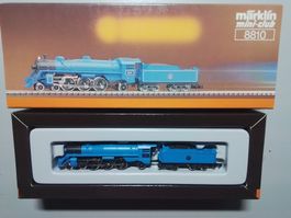 Neu OVP Märklin Z 8810 NJC 831 blau US Dampflok Pacifc 4-6-2