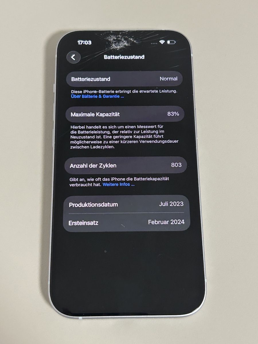 Apple Portables: Iphone 15 256gb defekt – Défectueux à Mellingen par leo_n52w 3