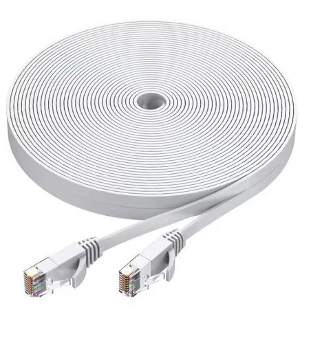 Cavi: Ethernet-Kabel, weiss/30m, NEU – Nuovo e nell'imballaggio originale da Hohentannen venduto da MagmaCollectibles