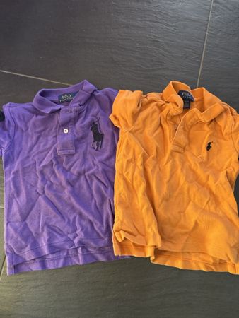 Polo Ralph Lauren Shirts 2er Set Grösse 2T orange lila