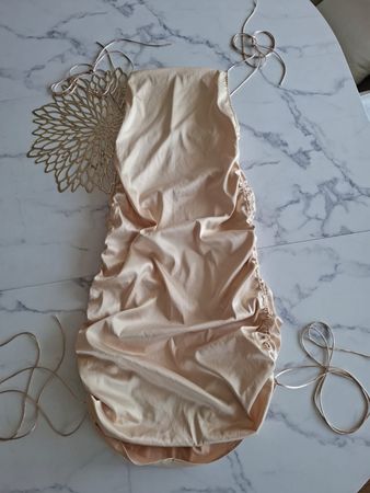 LAST CHANCE - Sommerkleid in Satin Optik Gr. S, NEU