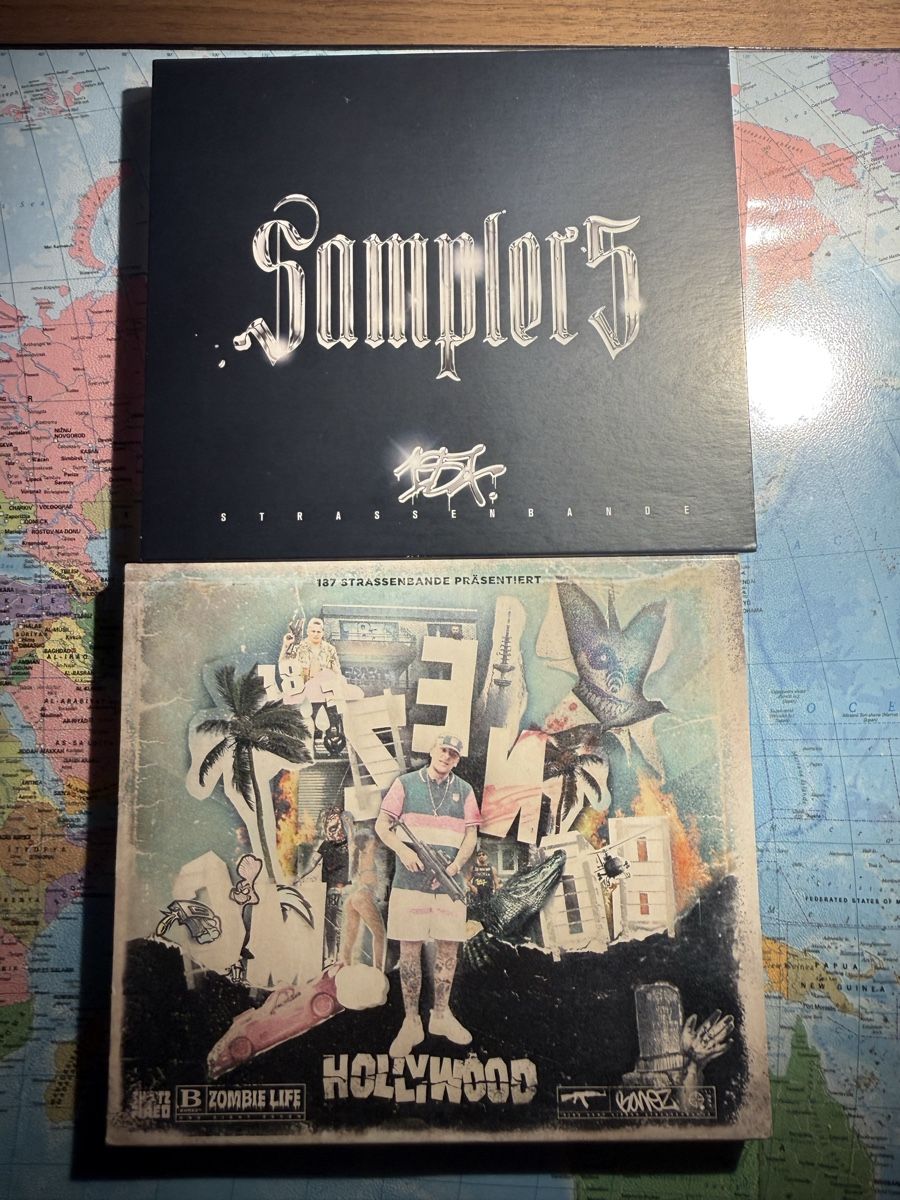 CDs: 187 Strassenbande Sampler 5 & Hollywood CDs  – Gebraucht aus Flaach von Filmklopper87