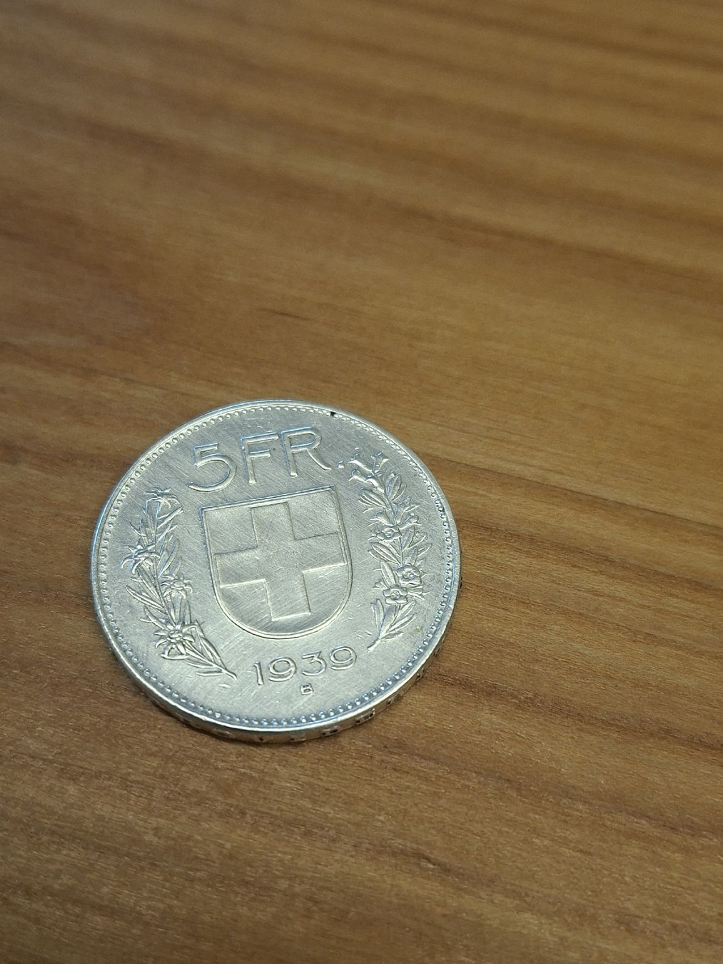 Toutes les monnaies: 5Fr.1939 silber – D'occasion à Ganterschwil par HeidiuPeter