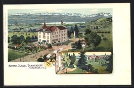 AK Menzingen, Kurhaus Schloss Schwandegg