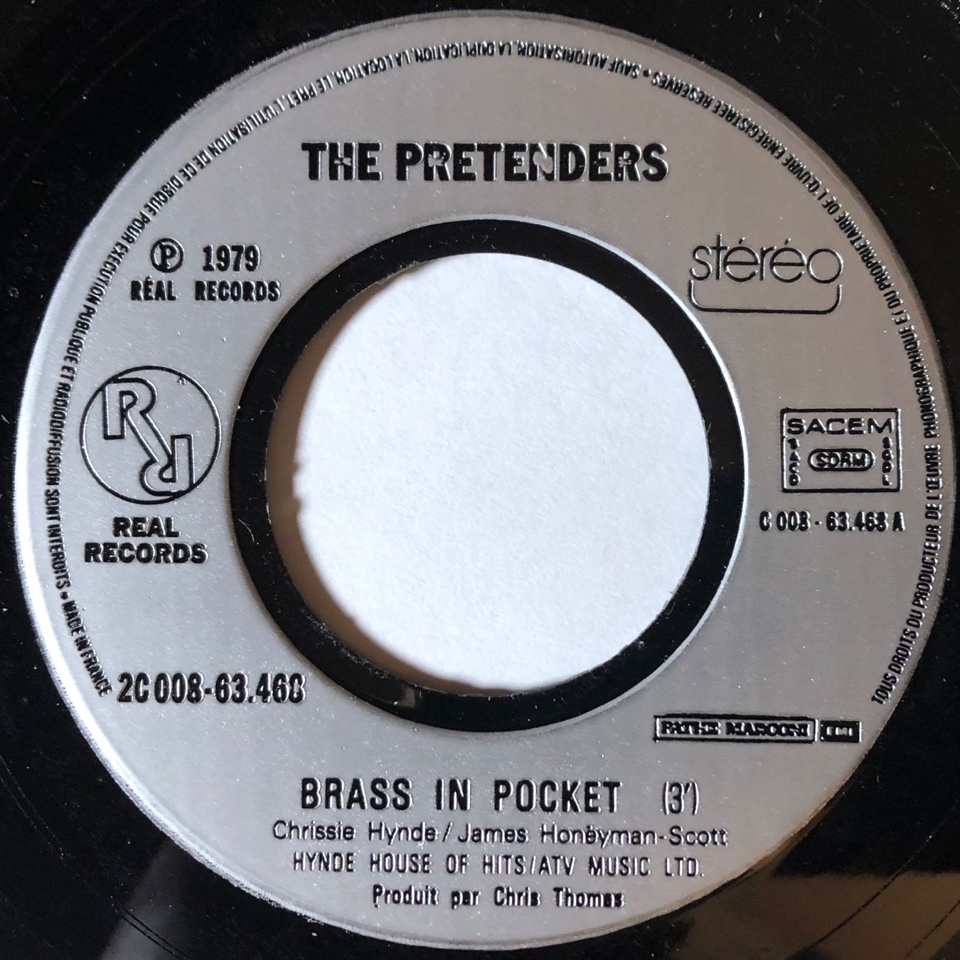 Dischi in vinile: PRETENDERS - BRASS IN POCKET – Usato da Poliez-Pittet venduto da Newtown-Records 2