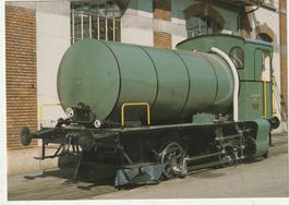 Dampflokomotivo Lonza  Visp um 1982