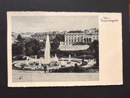 Postkarte Wien Schwarrenbergplatz 1915  (P385)