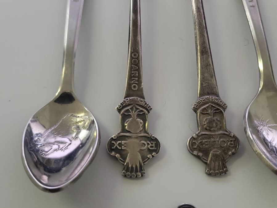 Cucchiai: 10 Rolex Sammellöffel  Set 11. – Usato da Sonceboz-Sombeval venduto da ant_cd5j 1
