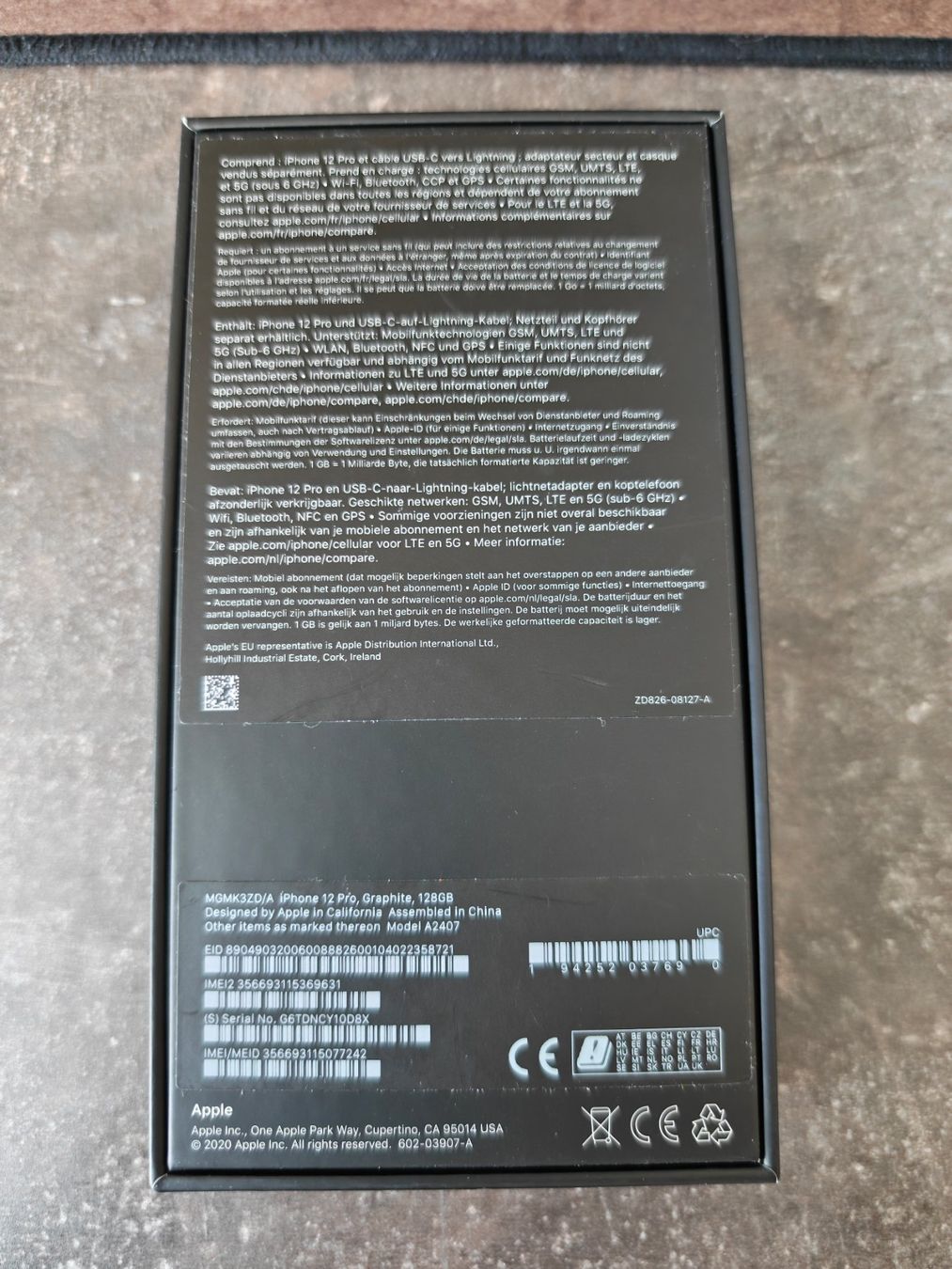 Apple Telefoni cellulari / Smartphones: iPhone 12 Pro 128GB – Usato da Oberdiessbach venduto da DR39 4