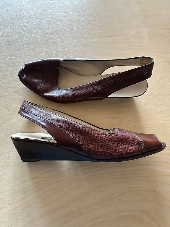 Bally Chaussures femmes: Bally Lederschuhe Gr. 41 rot-braun – Neuf (Voir description) à Zürich par paz03