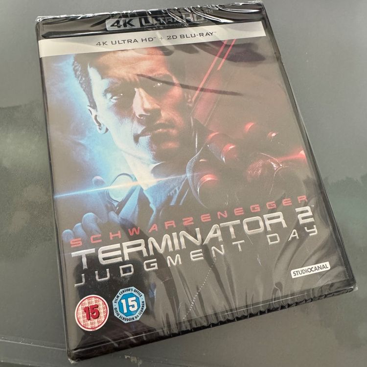 Terminator 2: Judgment Day 4K Ultra HD Blu-ray (UK) NEU (Neu und ...