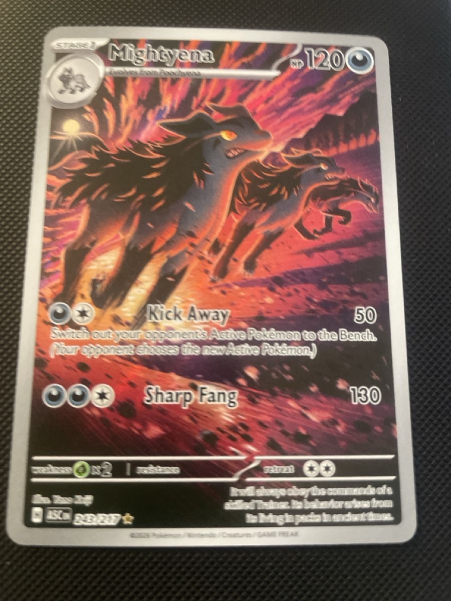 Pokémon Carte collezionabili: Pokemon Mightyena Ascended Hereos EN – Nuovo (secondo la descrizione) da Bellach venduto da Pokemam