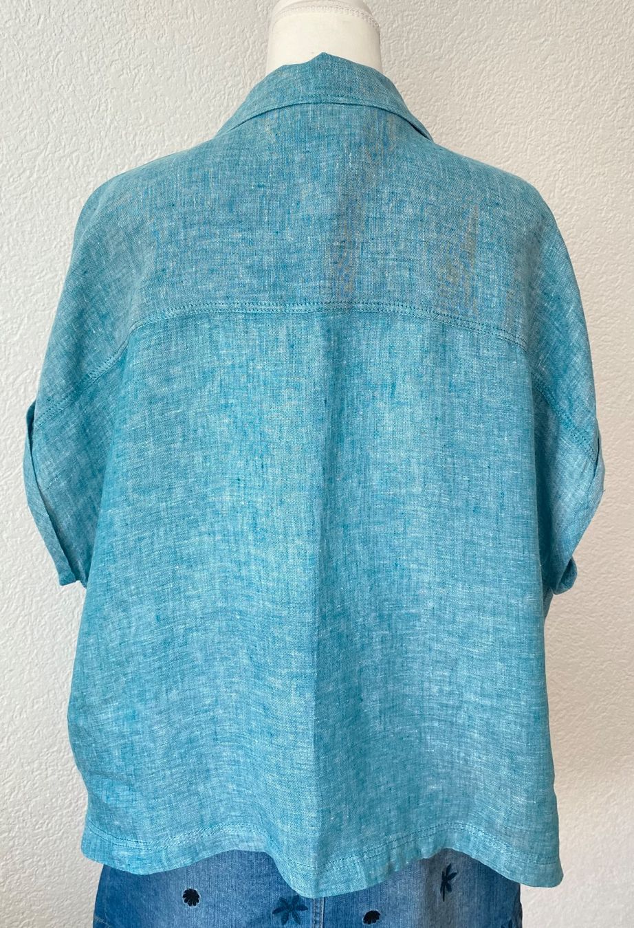 Camicette: Rachel Zoe Leinenbluse Grösse XL – Usato da Oberwil BL venduto da Leni-Mischi 1