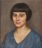 François de RIBAUPIERRE - Portrait de Lise de Ribeaupierre -