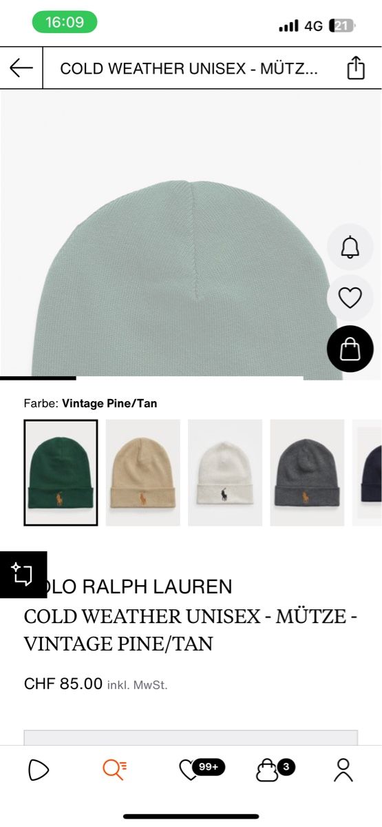 Ralph Lauren Copricapi, berretti & cappellini: Ralph Lauren Wintermütze – Nuovo (secondo la descrizione) da Bern venduto da lea_wf9x 3