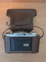 Vintage AGFA Record Klappkamera mit Lederetui ungeprüft