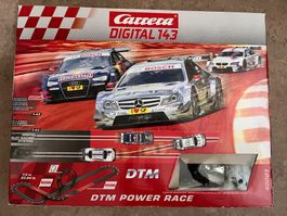 Carrera Digital 143 DTM Power Race Autorennbahn – gebraucht