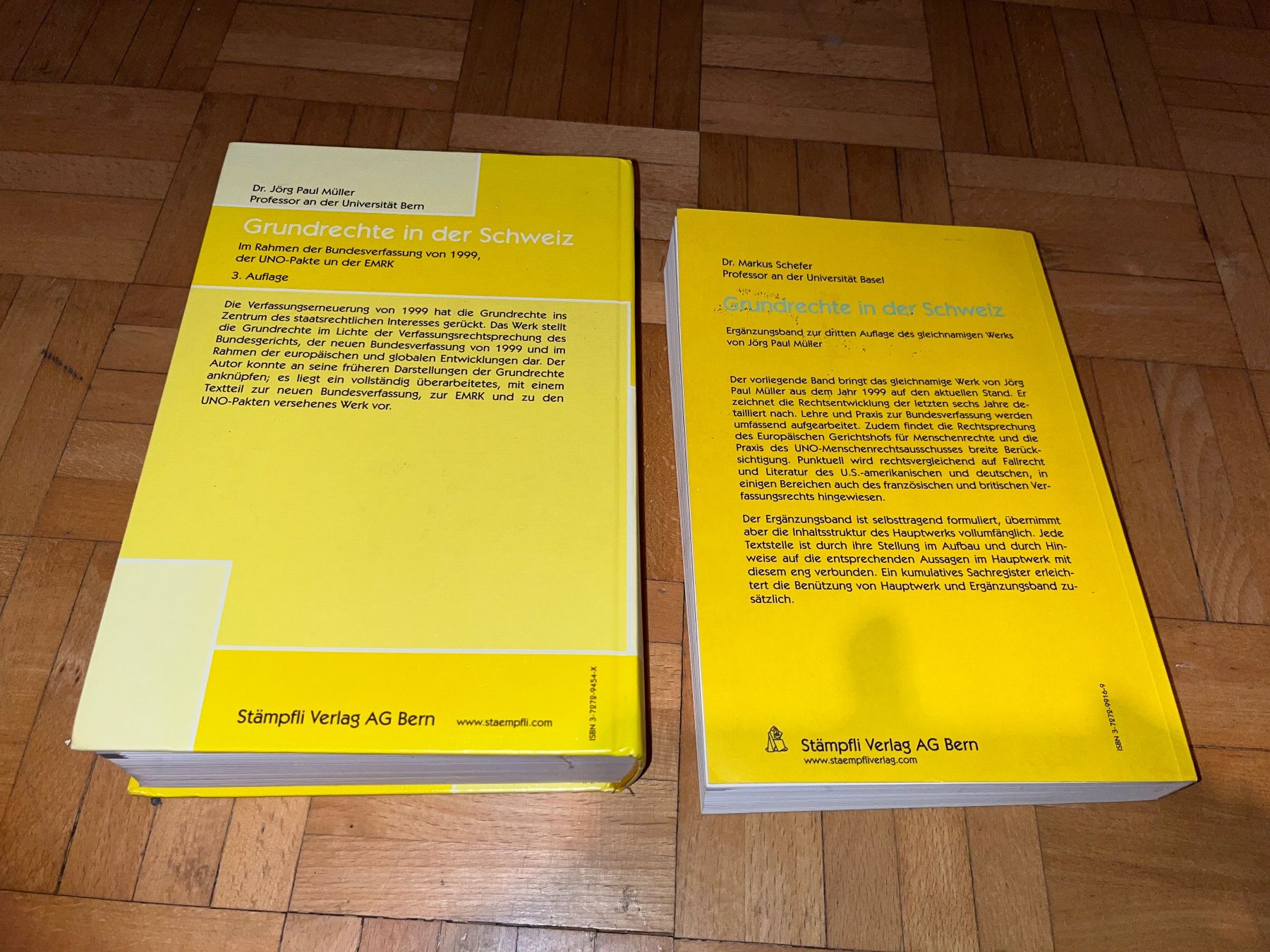 Libri: Grundrechte in der Schweiz – Usato da Basel venduto da Ruemli17 1