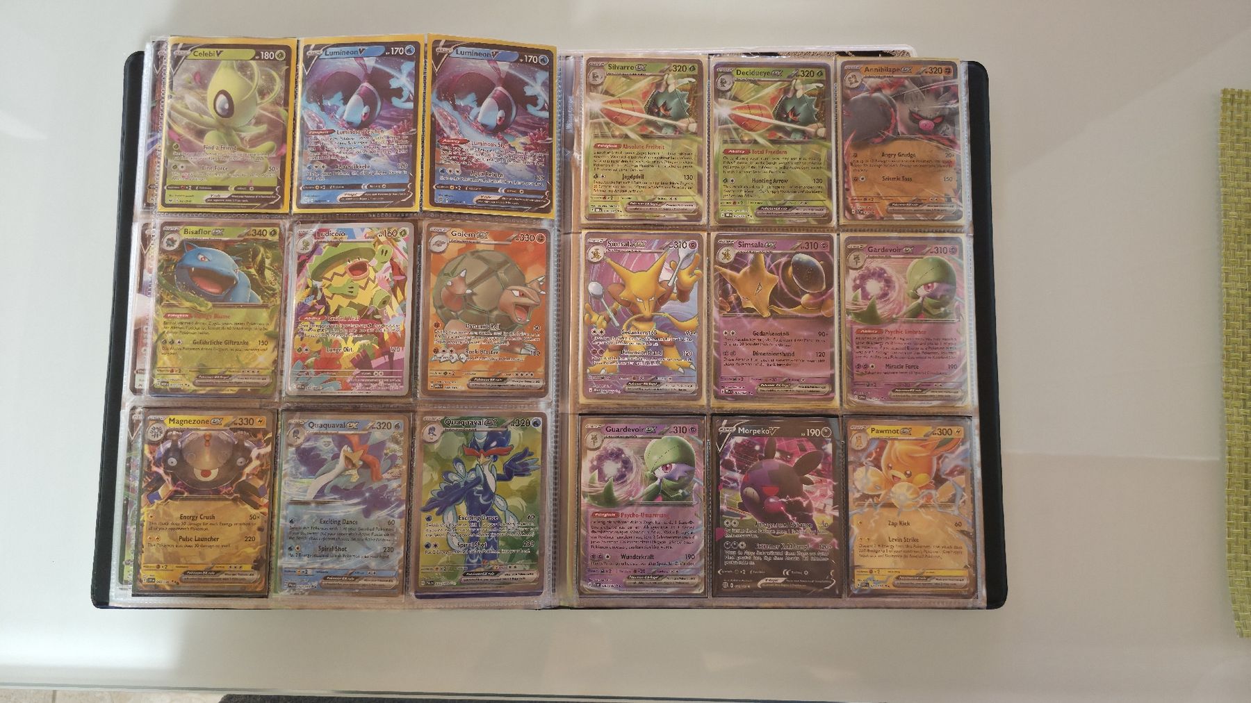 Pokémon Carte collezionabili: Binder Voll mit Fullart Karten ENG und DE. Ab 1.- chf – Nuovo (secondo la descrizione) da Neftenbach venduto da Raphrazap 6