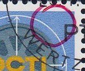 452.3. Ret. am farblosen Kreis rechts oben, C1111, 9. Marke