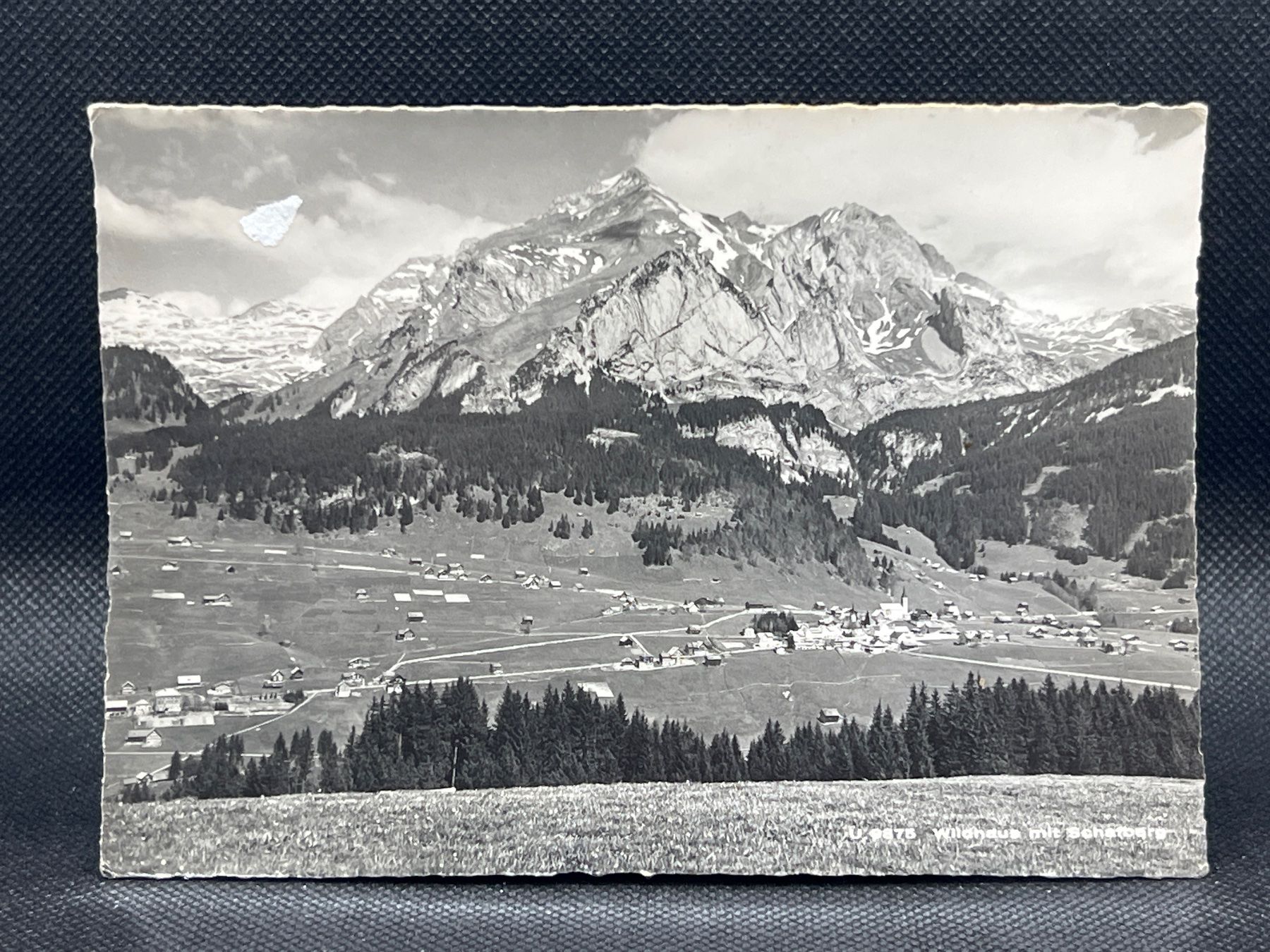 Cartoline postali: Wildhaus mit Schafberg – Usato da Widnau venduto da Brusi9