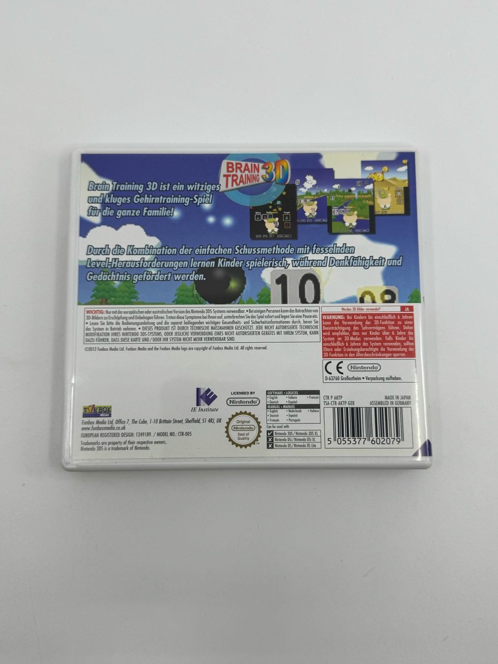 Giochi: Brain Training 3D (Nintendo 3DS) – Usato da Herisau venduto da Seyashop1 2