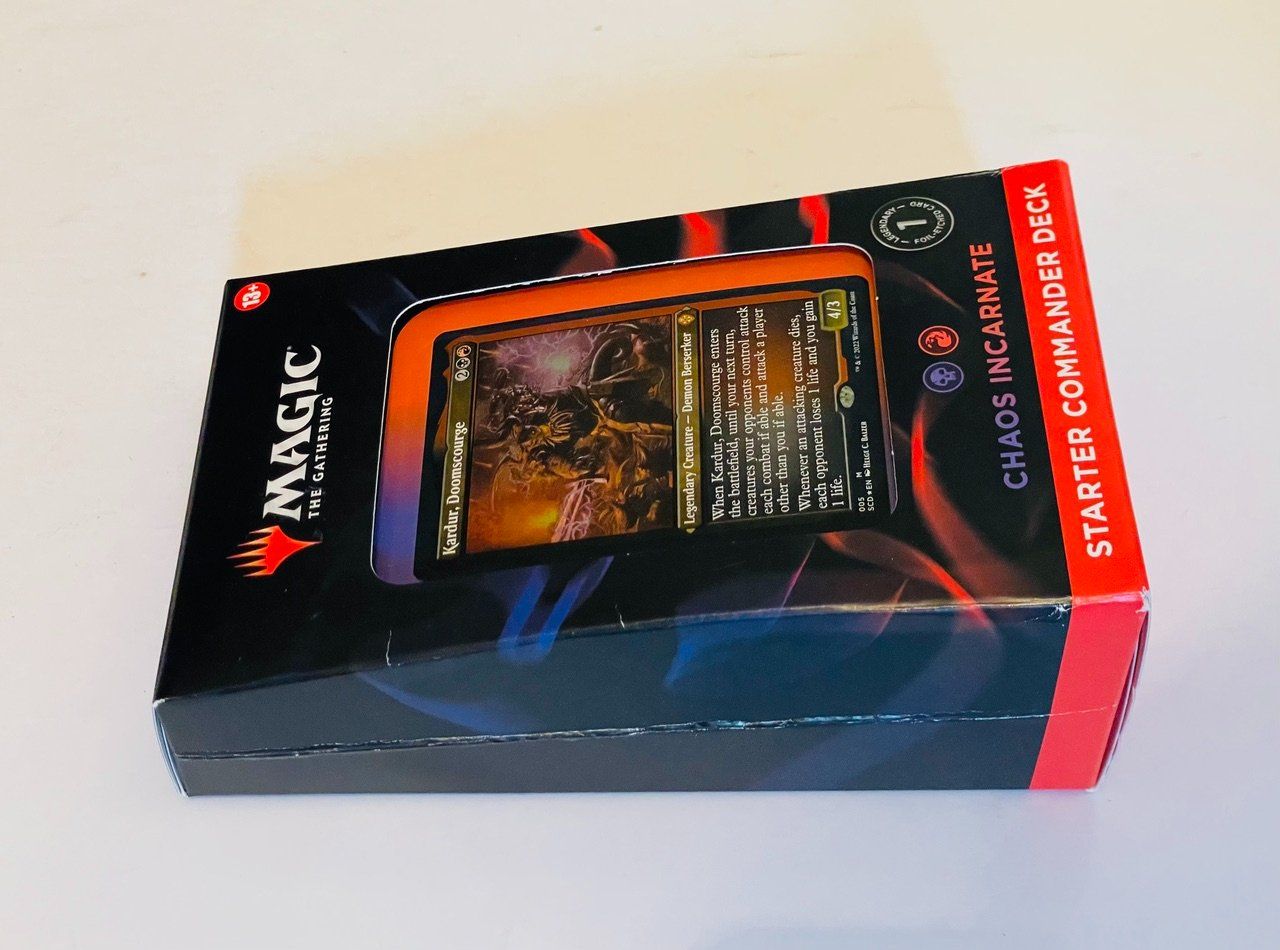 Magic The Gathering Sammelbilder & Trading cards: Magic the Gathering Chaos Incarnate Starter Commander Deck – Neu (gemäss Beschreibung) aus Duggingen von nad_6yzh 4