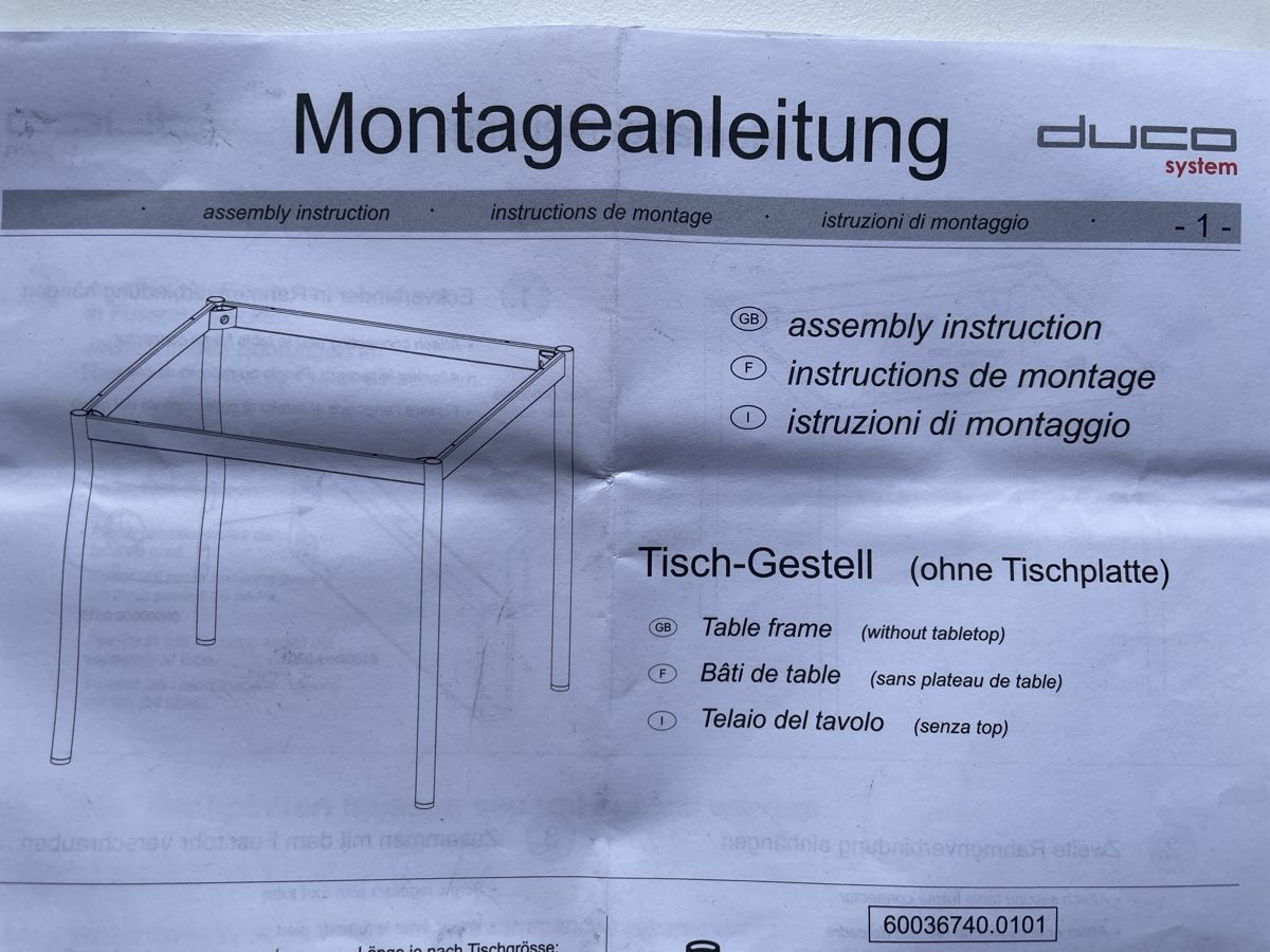 Scrivanie: Schreibtisch mit Korpus (duco system von interio) – Usato da Rickenbach SZ venduto da reg_d29p 9