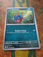 POKEMON  Carvanha   I  PFL EN  060/094   HP70  2025