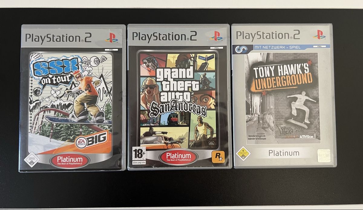 Sony Spiele: 3 Legendäre PlayStation 2 Spiele – Gebraucht aus Chur von Gio7013 3