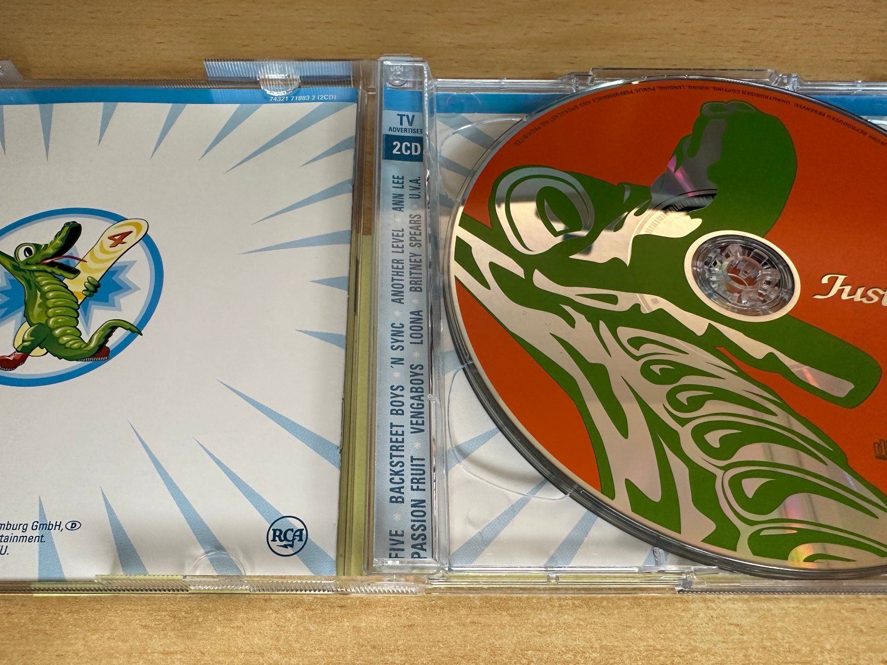 CD: P4 Various - Just For Fun 4 - 2 CD – Usato da Rikon im Tösstal venduto da Alpenmutz 2