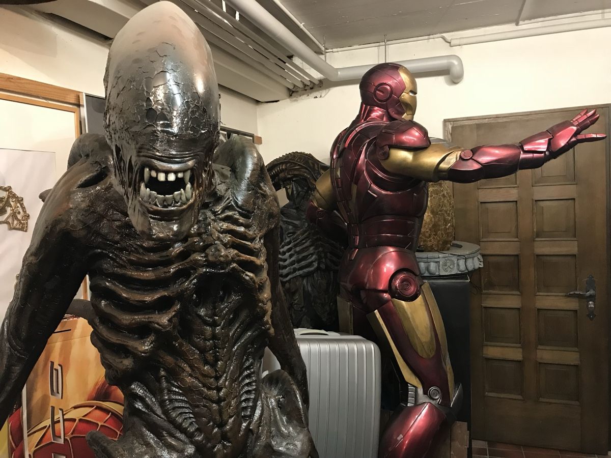 Statuette: Alien Romulus Replika nicht Giger Sideshow – Usato da Schlieren venduto da Moviepropde 6