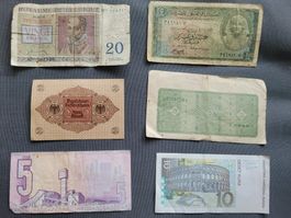 Banknoten Konvolut