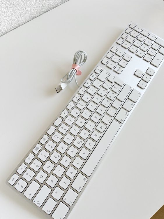 Clavier Apple Mini Pour Mac - Modèle A2450 - Disposition AZERTY - Occasion Fonctionnel