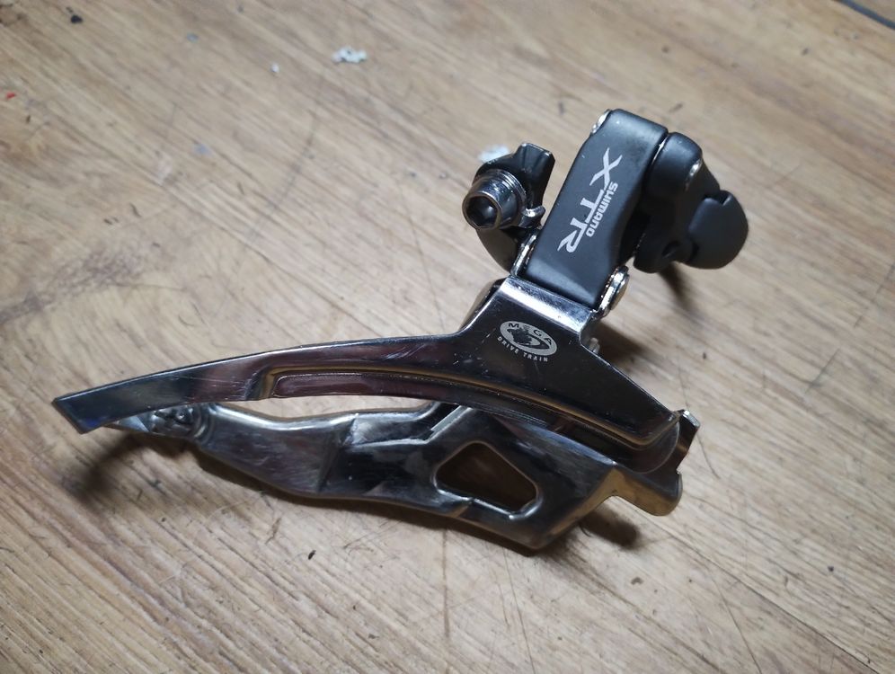 Dérailleur Avant Shimano XTR FD-M953 – 34,9mm, Tirage Bas – NOS (Jamais Monté)