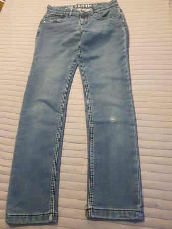 2 Jeans C&A Gr.164 Junge (1 Thermo-jeans) 680g.
