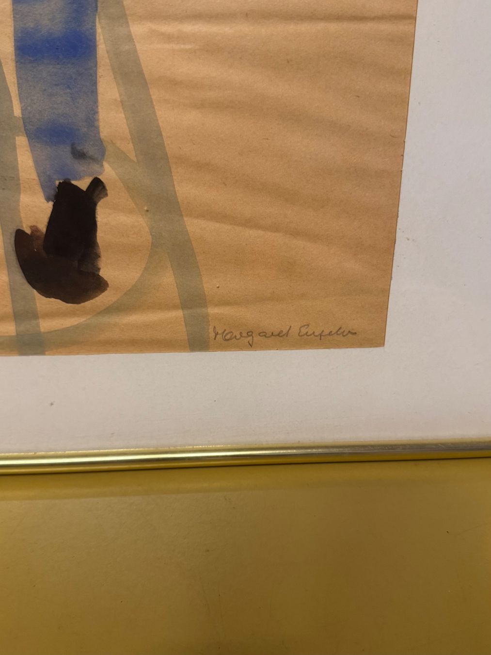 Gemälde: Aquarell Bild Hand signiert – Gebraucht aus Schlieren von Freundlich02 3