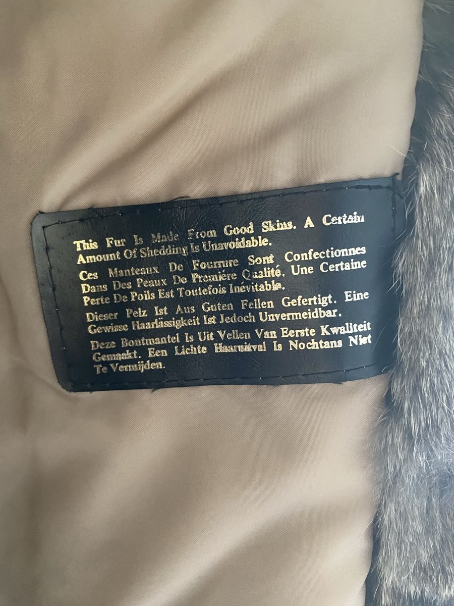 Cappotti: Manteau en fourrure véritable brune – Usato da Givisiez venduto da dor_xb9k 2
