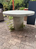 Gratis!!! Runder Granittisch Gartentisch